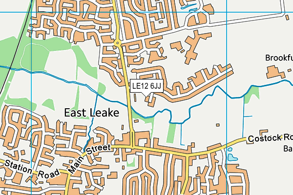 LE12 6JJ map - OS VectorMap District (Ordnance Survey) LE12 6JJ map - OS VectorMap District (Ordnance Survey)