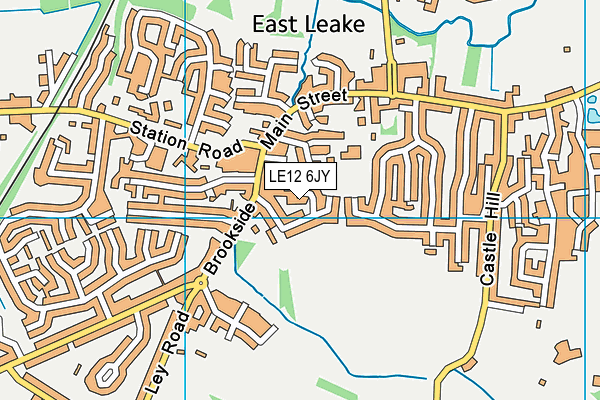 LE12 6JY map - OS VectorMap District (Ordnance Survey) LE12 6JY map - OS VectorMap District (Ordnance Survey)