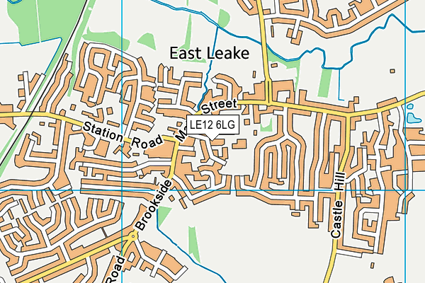 LE12 6LG map - OS VectorMap District (Ordnance Survey) LE12 6LG map - OS VectorMap District (Ordnance Survey)