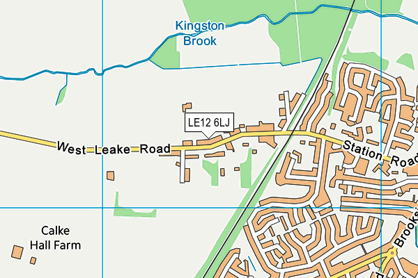 LE12 6LJ map - OS VectorMap District (Ordnance Survey) LE12 6LJ map - OS VectorMap District (Ordnance Survey)