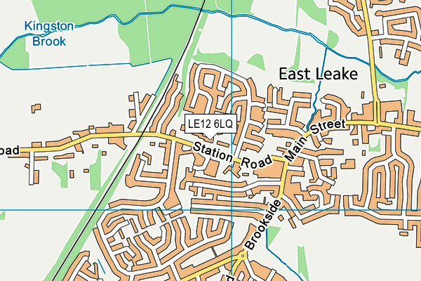 LE12 6LQ map - OS VectorMap District (Ordnance Survey) LE12 6LQ map - OS VectorMap District (Ordnance Survey)