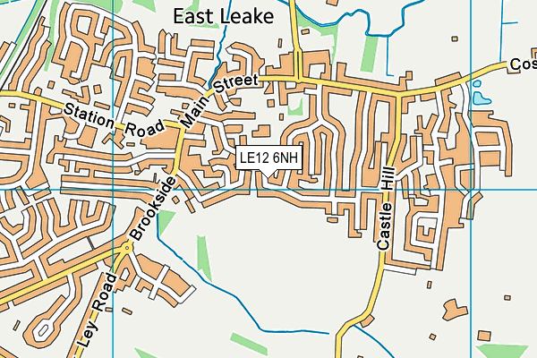 LE12 6NH map - OS VectorMap District (Ordnance Survey) LE12 6NH map - OS VectorMap District (Ordnance Survey)