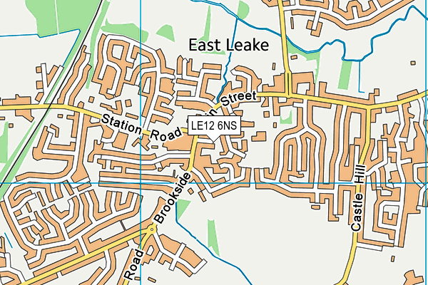 LE12 6NS map - OS VectorMap District (Ordnance Survey) LE12 6NS map - OS VectorMap District (Ordnance Survey)