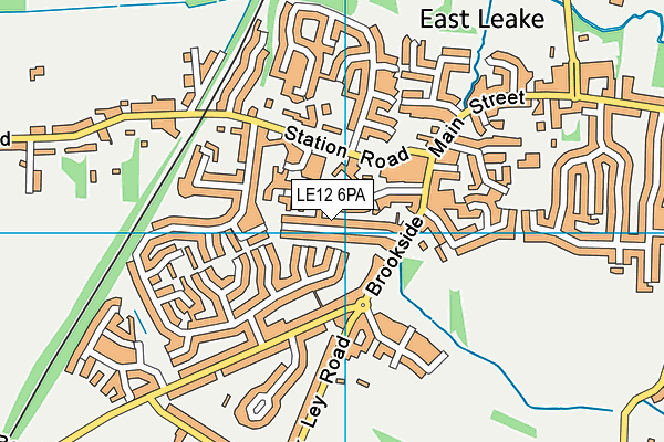 LE12 6PA map - OS VectorMap District (Ordnance Survey) LE12 6PA map - OS VectorMap District (Ordnance Survey)