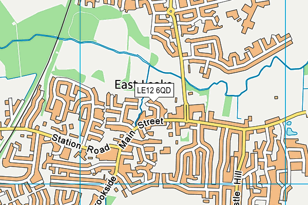 LE12 6QD map - OS VectorMap District (Ordnance Survey) LE12 6QD map - OS VectorMap District (Ordnance Survey)