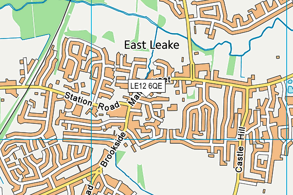 LE12 6QE map - OS VectorMap District (Ordnance Survey) LE12 6QE map - OS VectorMap District (Ordnance Survey)