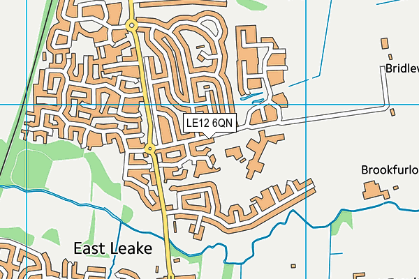 LE12 6QN map - OS VectorMap District (Ordnance Survey) LE12 6QN map - OS VectorMap District (Ordnance Survey)