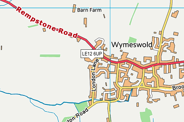 LE12 6UP map - OS VectorMap District (Ordnance Survey) LE12 6UP map - OS VectorMap District (Ordnance Survey)