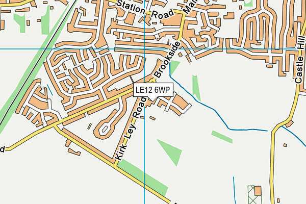 LE12 6WP map - OS VectorMap District (Ordnance Survey) LE12 6WP map - OS VectorMap District (Ordnance Survey)