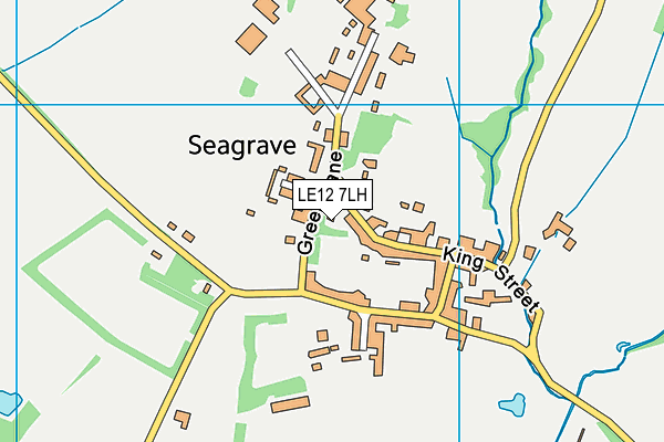 LE12 7LH map - OS VectorMap District (Ordnance Survey) LE12 7LH map - OS VectorMap District (Ordnance Survey)