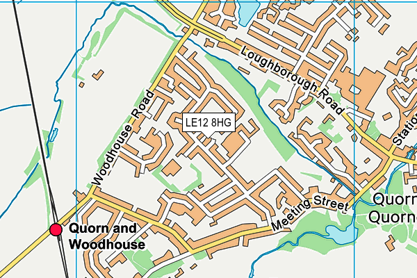 LE12 8HG map - OS VectorMap District (Ordnance Survey) LE12 8HG map - OS VectorMap District (Ordnance Survey)