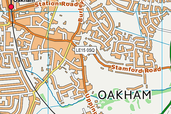 LE15 0SQ map - OS VectorMap District (Ordnance Survey) LE15 0SQ map - OS VectorMap District (Ordnance Survey)