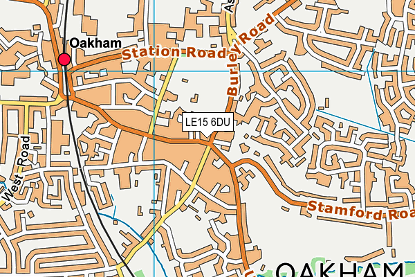 LE15 6DU map - OS VectorMap District (Ordnance Survey) LE15 6DU map - OS VectorMap District (Ordnance Survey)