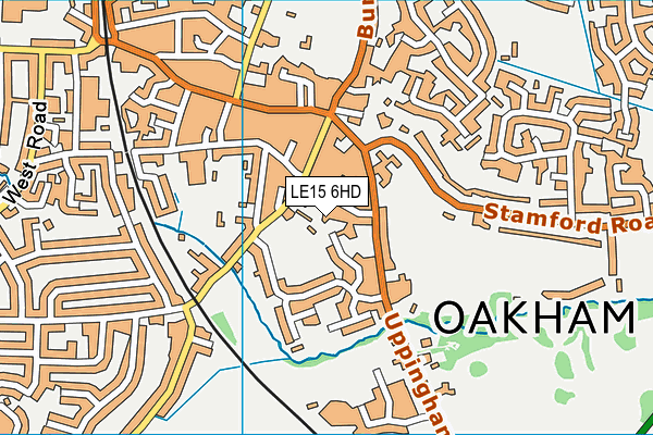 LE15 6HD map - OS VectorMap District (Ordnance Survey) LE15 6HD map - OS VectorMap District (Ordnance Survey)