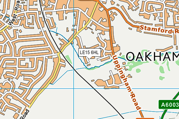 LE15 6HL map - OS VectorMap District (Ordnance Survey) LE15 6HL map - OS VectorMap District (Ordnance Survey)