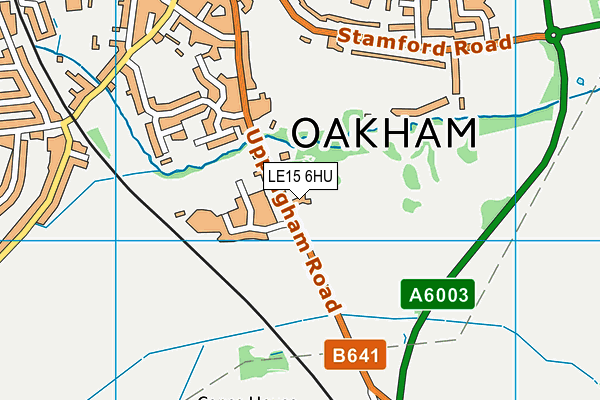 LE15 6HU map - OS VectorMap District (Ordnance Survey) LE15 6HU map - OS VectorMap District (Ordnance Survey)