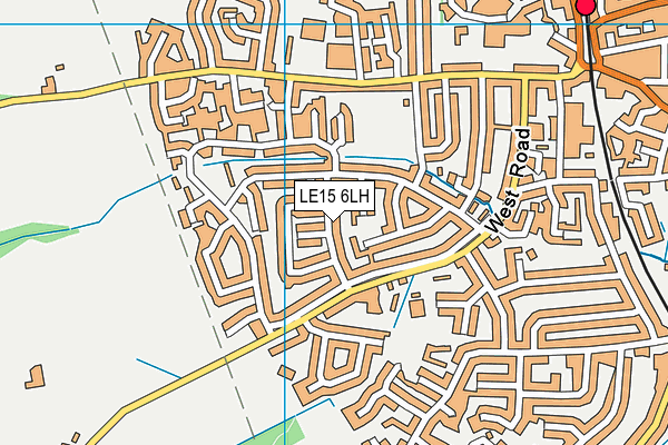 LE15 6LH map - OS VectorMap District (Ordnance Survey) LE15 6LH map - OS VectorMap District (Ordnance Survey)