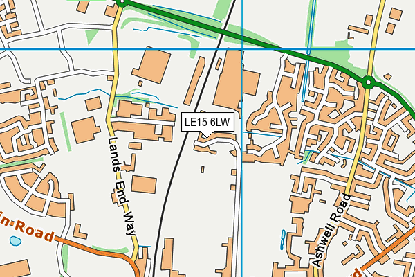 LE15 6LW map - OS VectorMap District (Ordnance Survey) LE15 6LW map - OS VectorMap District (Ordnance Survey)