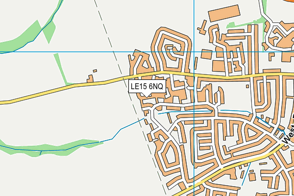 LE15 6NQ map - OS VectorMap District (Ordnance Survey) LE15 6NQ map - OS VectorMap District (Ordnance Survey)
