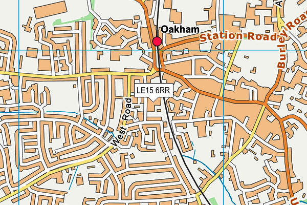LE15 6RR map - OS VectorMap District (Ordnance Survey) LE15 6RR map - OS VectorMap District (Ordnance Survey)