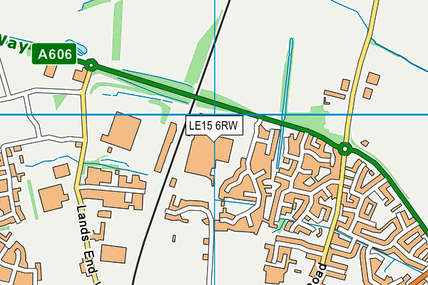 LE15 6RW map - OS VectorMap District (Ordnance Survey) LE15 6RW map - OS VectorMap District (Ordnance Survey)