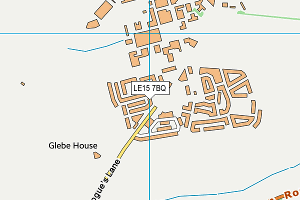 LE15 7BQ map - OS VectorMap District (Ordnance Survey) LE15 7BQ map - OS VectorMap District (Ordnance Survey)