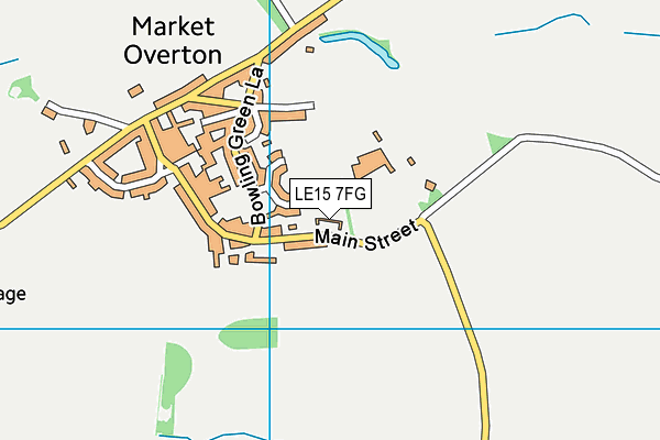 LE15 7FG map - OS VectorMap District (Ordnance Survey) LE15 7FG map - OS VectorMap District (Ordnance Survey)