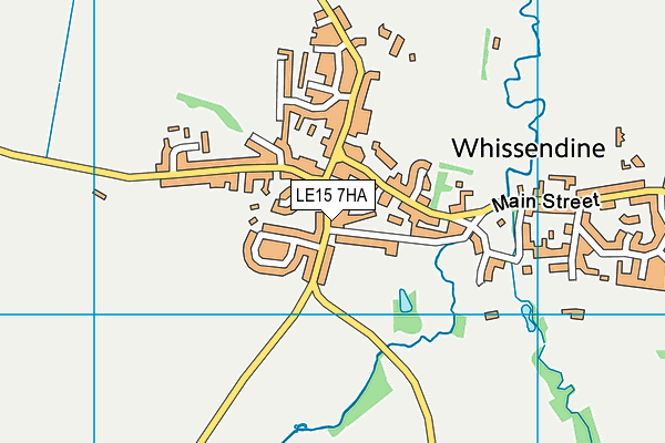 LE15 7HA map - OS VectorMap District (Ordnance Survey) LE15 7HA map - OS VectorMap District (Ordnance Survey)