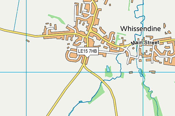 LE15 7HB map - OS VectorMap District (Ordnance Survey) LE15 7HB map - OS VectorMap District (Ordnance Survey)