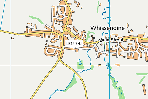 LE15 7HJ map - OS VectorMap District (Ordnance Survey) LE15 7HJ map - OS VectorMap District (Ordnance Survey)