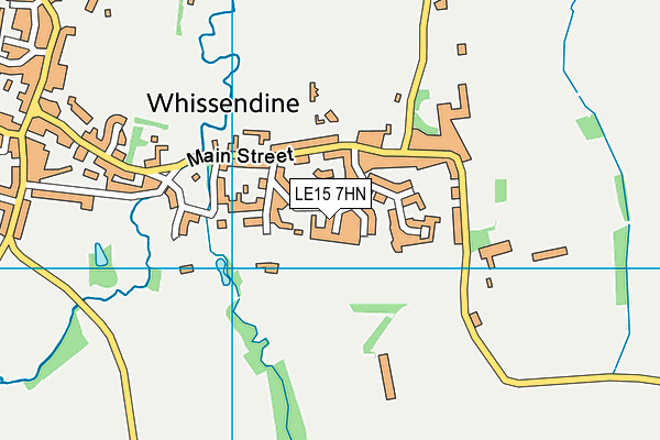 LE15 7HN map - OS VectorMap District (Ordnance Survey) LE15 7HN map - OS VectorMap District (Ordnance Survey)
