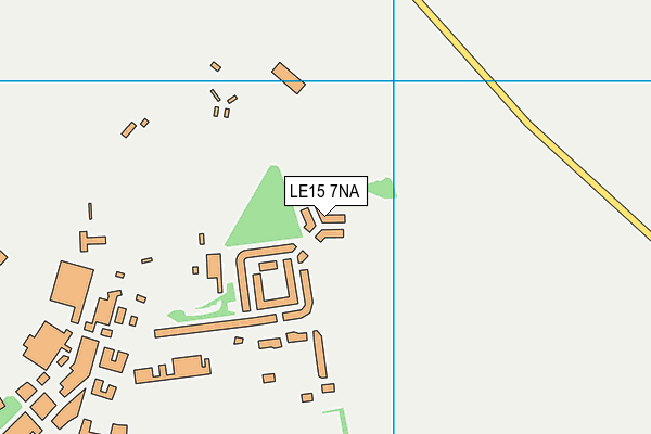 LE15 7NA map - OS VectorMap District (Ordnance Survey) LE15 7NA map - OS VectorMap District (Ordnance Survey)