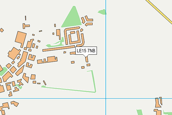LE15 7NB map - OS VectorMap District (Ordnance Survey) LE15 7NB map - OS VectorMap District (Ordnance Survey)