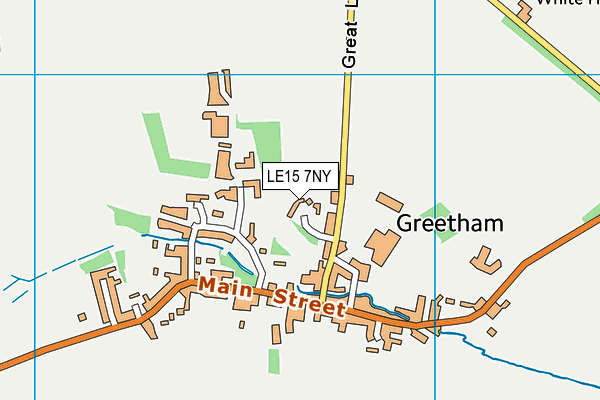 LE15 7NY map - OS VectorMap District (Ordnance Survey) LE15 7NY map - OS VectorMap District (Ordnance Survey)