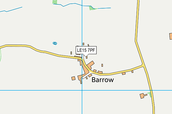 LE15 7PF map - OS VectorMap District (Ordnance Survey) LE15 7PF map - OS VectorMap District (Ordnance Survey)