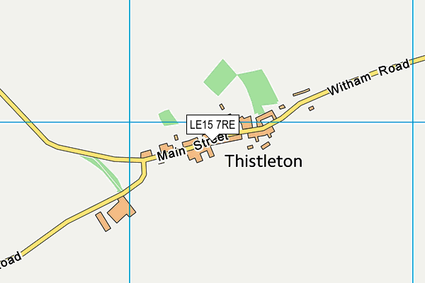 LE15 7RE map - OS VectorMap District (Ordnance Survey) LE15 7RE map - OS VectorMap District (Ordnance Survey)