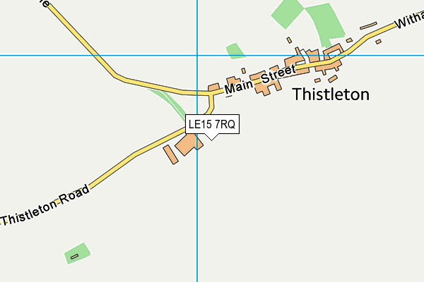LE15 7RQ map - OS VectorMap District (Ordnance Survey) LE15 7RQ map - OS VectorMap District (Ordnance Survey)