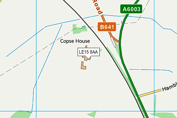 LE15 8AA map - OS VectorMap District (Ordnance Survey) LE15 8AA map - OS VectorMap District (Ordnance Survey)