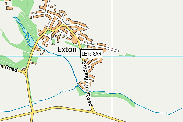 LE15 8AR map - OS VectorMap District (Ordnance Survey) LE15 8AR map - OS VectorMap District (Ordnance Survey)