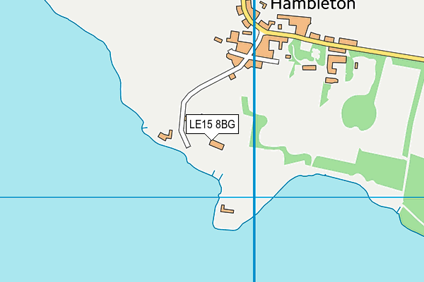 LE15 8BG map - OS VectorMap District (Ordnance Survey) LE15 8BG map - OS VectorMap District (Ordnance Survey)
