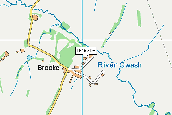 LE15 8DE map - OS VectorMap District (Ordnance Survey) LE15 8DE map - OS VectorMap District (Ordnance Survey)