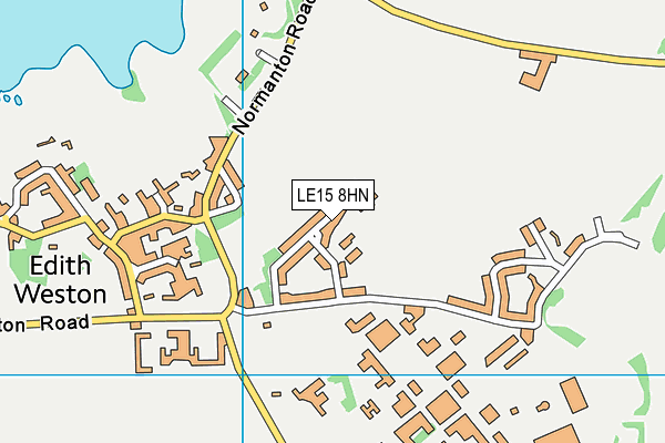 LE15 8HN map - OS VectorMap District (Ordnance Survey) LE15 8HN map - OS VectorMap District (Ordnance Survey)