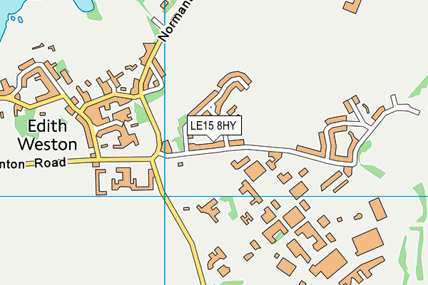 LE15 8HY map - OS VectorMap District (Ordnance Survey) LE15 8HY map - OS VectorMap District (Ordnance Survey)