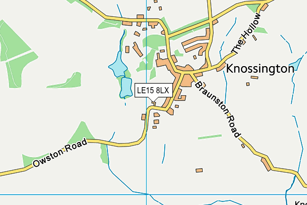 LE15 8LX map - OS VectorMap District (Ordnance Survey) LE15 8LX map - OS VectorMap District (Ordnance Survey)