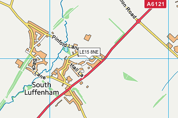 LE15 8NE map - OS VectorMap District (Ordnance Survey) LE15 8NE map - OS VectorMap District (Ordnance Survey)