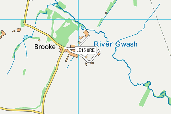 LE15 8RE map - OS VectorMap District (Ordnance Survey) LE15 8RE map - OS VectorMap District (Ordnance Survey)