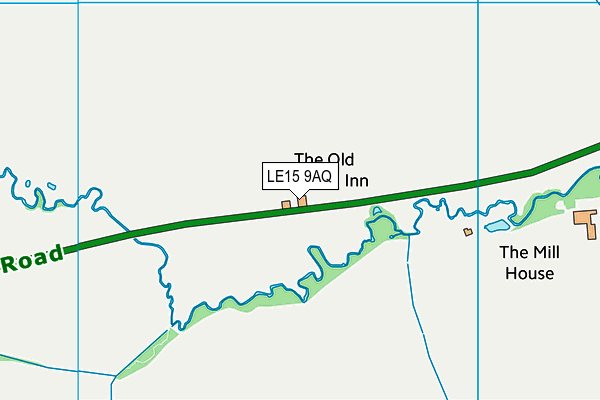 LE15 9AQ map - OS VectorMap District (Ordnance Survey) LE15 9AQ map - OS VectorMap District (Ordnance Survey)