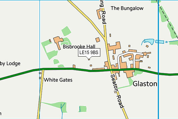 LE15 9BS map - OS VectorMap District (Ordnance Survey) LE15 9BS map - OS VectorMap District (Ordnance Survey)