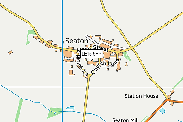 LE15 9HP map - OS VectorMap District (Ordnance Survey) LE15 9HP map - OS VectorMap District (Ordnance Survey)