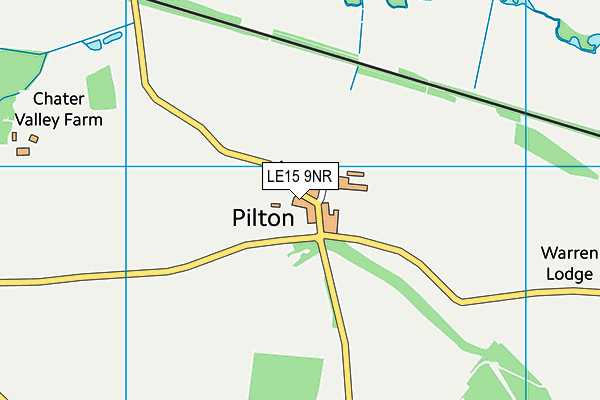 LE15 9NR map - OS VectorMap District (Ordnance Survey) LE15 9NR map - OS VectorMap District (Ordnance Survey)